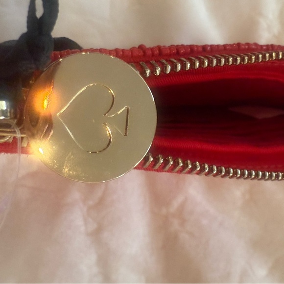 Kate Spade “Going to Target” Red Beaded Clutch | Limited Edition | Brand New - Picture 5 of 10